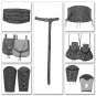 Making History B 5371 Men/Misses Wrist Bracers, Corset, Belt & Pouches Pattern - FREE SHIPPING
