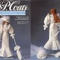J & P Coats Crochet Collector Doll No. 2 Victorian Bride - Book 2411