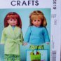 18 Inch Doll Pajama Party Pattern M 5019 - FREE SHIPPING
