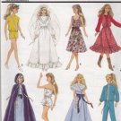 Vintage Barbie Wardrobe Pattern Simplicity 8333 - FREE SHIPPING