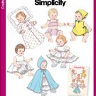 Baby Doll Clothes Pattern Vintage Reprint S 3883 - FREE SHIPPING