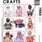Vintage Waterbabies Wardrobe Pattern M 7982 - FREE SHIPPING