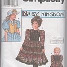 Daisy Kingdom Dress With Doll Dress Pattern S 8404 - FREE SHIPPING