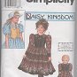 Daisy Kingdom Dress With Doll Dress Pattern S 8404 - FREE SHIPPING