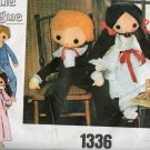 Little Vogue 1336 Vintage Doll & Clothes Pattern - FREE SHIPPING