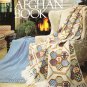 The Afghan Book Leisure Arts 63 - FREE SHIPPING