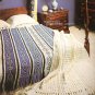The Afghan Book Leisure Arts 63 - FREE SHIPPING