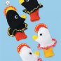 Coats Red Heart Petting Zoo Knit Crochet Patterns - FREE SHIPPING