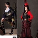 Steampunk  Costume w/ Bustier Pattern S1819 - FREE Shipping