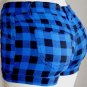 Blue Plaid Shorts - Blue - size 9/10
