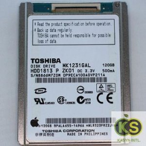 120GB MK1231GAL Hard Drive for iPod Classic/Zune