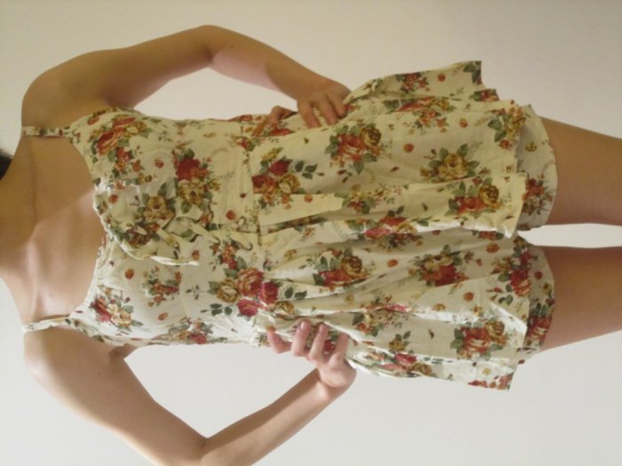 flower jumper with shorts