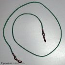 Green eyeglasses cord - optical frame chain holder