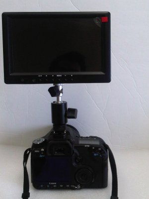 LILLIPUT 7" 669GL-70NP/C HDMI FOR HD CAMERA +SHOE MOUNT+BATTERY