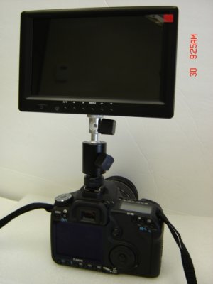 LILLIPUT 7" 669GL-70NP/C-HB VGA HDMI INPUT+ SHOE MOUNT+ BATTERY
