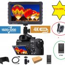 LILLIPUT 7" A7s 4K HDMI 1.4 30Hz Monitor F970+LP-E6 Plate + Adapter exclusively