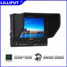 Lilliput 7" 663/O/P2 1280x800 IPS Peaking Focus HDMI In&Out +LP-E6 Plate+suitcas