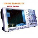 Owon SDS6062-V 60MHz 2Ch 8" Memory Digital Storage Oscilloscope+VGA+Battery