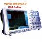 Owon SDS6062-V 60MHz 2Ch 8" Memory Digital Storage Oscilloscope+VGA+Battery