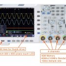 OWON XDS3204AE 200MHz 4CH14bits W/Touch/I2C/SPI / RS232 decoding / CAN +VGA+DMM