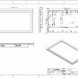 YILETEC 15.6" YL-OC156CT 1080P Metal open frame Capacitive HDMI multi-touch VESA