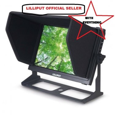 LILLIPUT 10.1" TM-1018/S SDI 1280X800 IPS Touch On Camera peaking waveform LP-E6