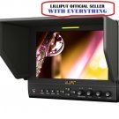 LILLIPUT 7" 663 1280x800 800:1 IPS HD FIELD MONITOR+F970+LP-E6 + BATTERY + CASE