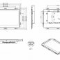 Yiletec 13.3" YL-1303MCT 1080P HDMI Capacitive Touch Metal Frame + VESA stand