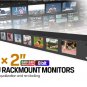 LILLIPUT RM-0208S 8x2" 1RU Rack SDI equalization & re-clocking Broadcast monitor