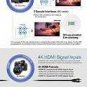 LILLIPUT 23.8" BM230-12G Broadcast 4K HDMI 12G-SDI,HDMI ,DVI,VGA,TALLY+ V Mount