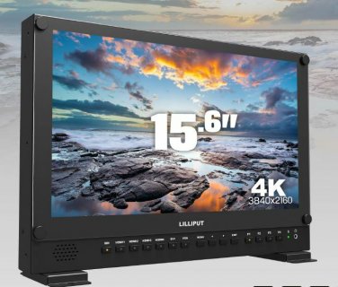 LILLIPUT 15.6" BM150-4K Broadcast Ultra HD w/SDI,HDMI ,DVI,VGA,TALLY+Anton Bauer