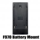 Battery Adapter Base Plate F970 for Sony VX2100E HVR-V1C F330 Lilliput Monitor