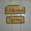 Welcome Spring Door Sign
