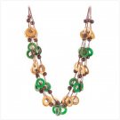 #13007 Emerald Coco Loco Necklace
