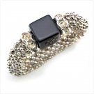 #13008 Black Nouveau Ice Ring
