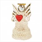 #37475 Glass Angel with LED Light