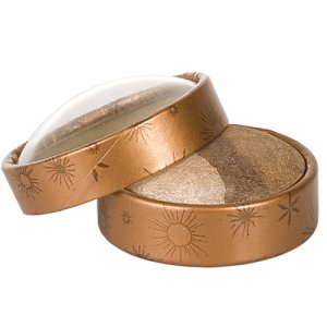 Stila Cosmetics Baked Eye Shadow Trio - Gold Glow (0.17oz.), 1 Ea