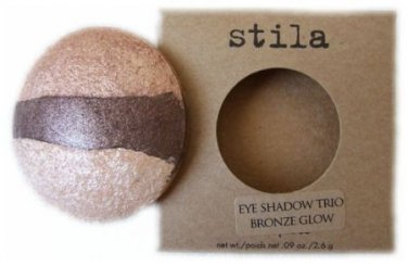 STILA Eye Shadow Trio Refill Only in Bronze Glow, .09 oz