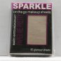 Mary-Kate and Ashley Paper Me Pretty Sparkle Makeup Sheets - Gold Sparkle #812