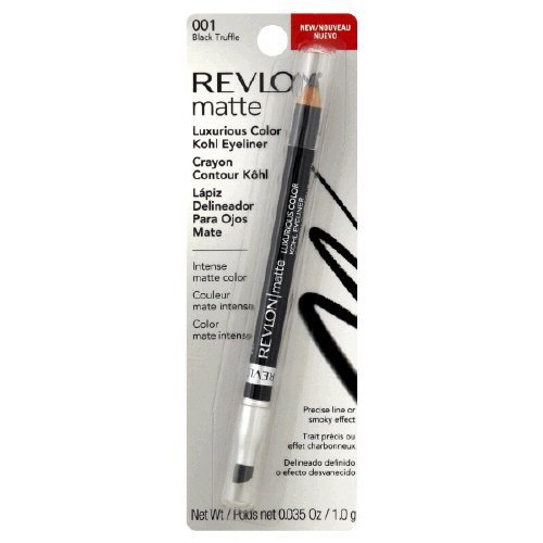 Revlon Luxurious Color Kohl Eyeliner, Black Truffle 001, 0.035 oz