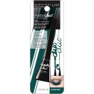 Maybelline New York Eye Studio Master Duo Glossy Liquid Liner, Polished Green, 0.05 oz