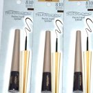 L'Oreal Telescopic Precision Liquid Eyeliner, Dark Brown (Pack of 3)