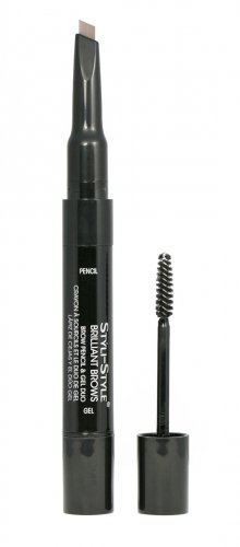 Styli-Style Brilliant Brows - Brow Pencil & Gel Duo - Taupe