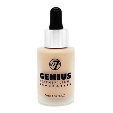 W7 Genius Feather Light Foundation, Buff  1.05oz / 30ml