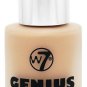 W7 Genius Feather Light Foundation, Sand Beige 1.05oz / 30ml