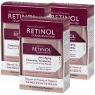 Retinol Anti-Ageing Cleansing Towelettes, 30 Count (Pack of 3)