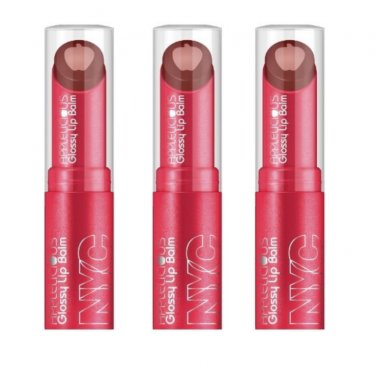 (3-PACK) NYC New York Color Applelicious Glossy Lip Balm Chocolate Apple 352