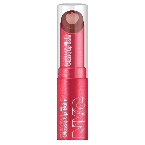 NYC New York Color Applelicious Glossy Lip Balm Big Apple Red 356