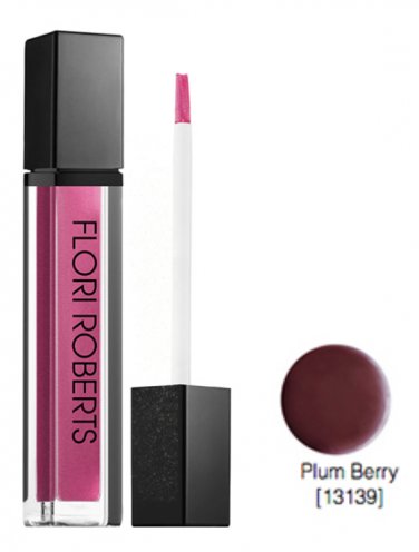 Flori Roberts Mineral Based Lip Shine Plum Berry