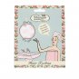 THE VINTAGE COSMETIC COMPANY Pink Polka Dot Hair Turban